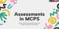 Assessments in MCPS