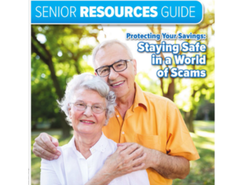 smiling older couple