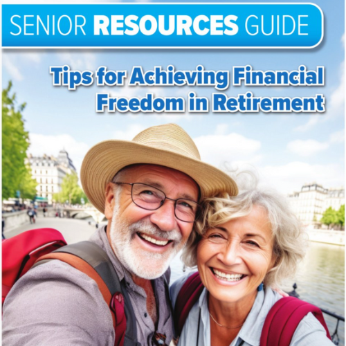 older couple smile on vacation