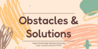 Obstacles and Solutions