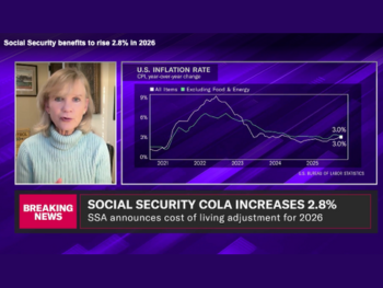 screenshot of inflation rate graph