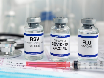 vaccines and syringe