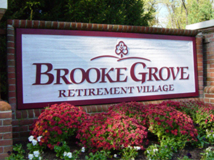 BrookGrove outside sign