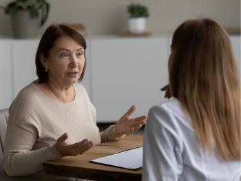 employee and boss talking